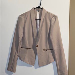 Tan blazer